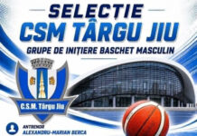 Se formează grupe de baschet masculin la CSM Târgu Jiu