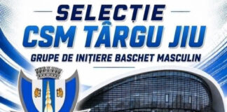 Se formează grupe de baschet masculin la CSM Târgu Jiu