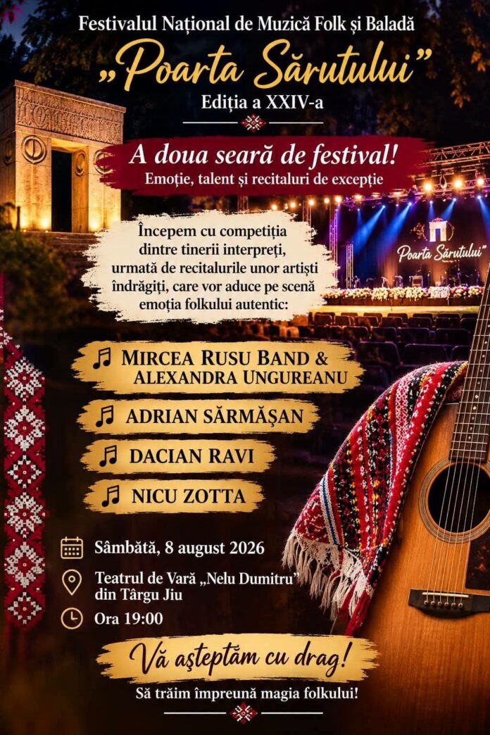 A doua seară de folk la Târgu Jiu!