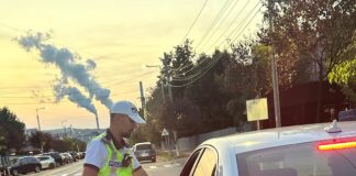FOTO: Acțiune de amploare a polițiștilor, în această noapte, în județul Gorj