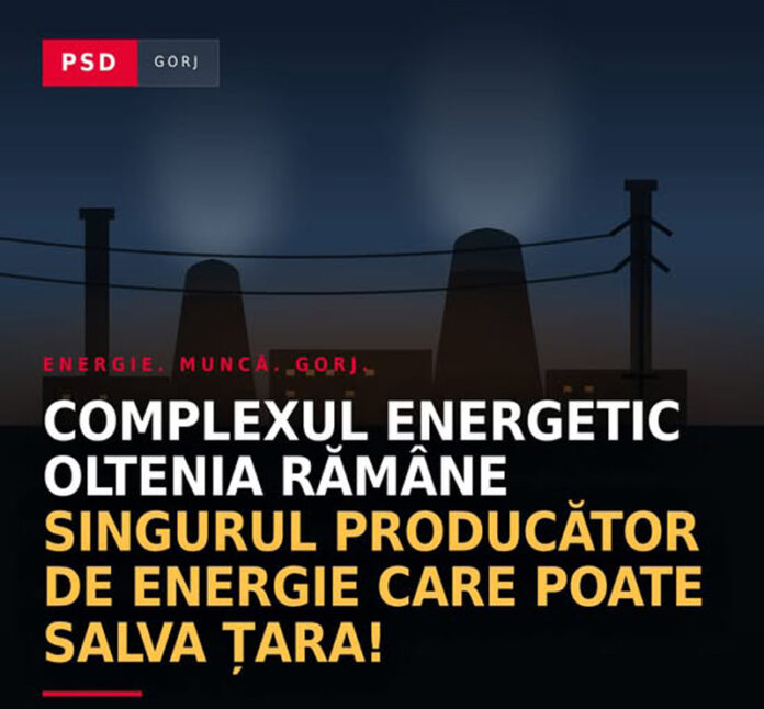 Ne aflăm în pericol de blackout. PSD Gorj: Lista vinovaților!