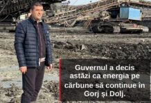 Miruță: Cărbunele mai continuă în Gorj. Guvernul a decis pe bază de rațiune, nu pe emoție și nu pe țipete