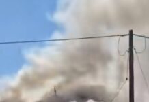 Incendiu la Scoarța