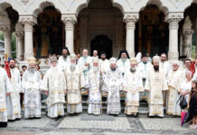 Slujire Arhierească la Sărbătoarea «Schimbarea la Faţă» a Domnului, de la Mănăstirea Lainici, Gorj – ,,Sărbătoarea de astăzi, aşezată în Postul Preasfintei Născătoare de Dumnezeu, ne cheamă la o schimbare categorică şi reală, prin post şi spovedanie sinceră”!