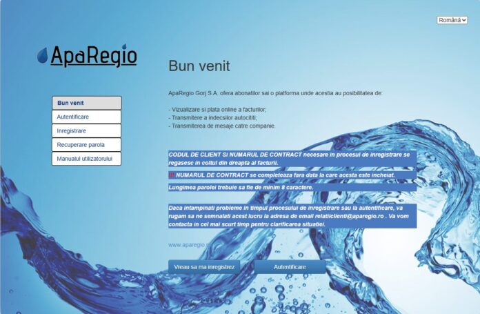 APAREGIO GORJ contunuă verificările în teren: branşamente, contoare şi consumurile sub control