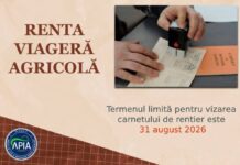 31 august, termen-limită pentru solicitarea rentei viagere