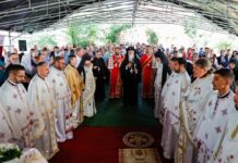 Hramul Mănăstirii „Sf. Ioan Botezătorul” – Cămărășeasca, prăznuit în prezența Mitropolitului Olteniei