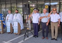 Ceremonial militar-religios la Târgu Jiu de Ziua Imnului Național al României