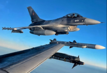 MApN: Încă o alertă aeriană, două F-16 ridicate de la sol