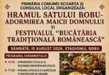 Hram și festival gastronomic, sâmbătă, la Bobu