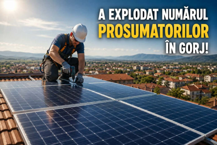 A explodat numărul prosumatorilor în Gorj! Cum a ajuns județul nostru în clasamentul național