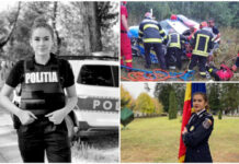 Doi ani fără Roberta. Tânăra polițistă din Gorj, comemorată de colegii din Brașov