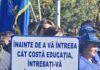 Sindicatele din educație resping noua lege a salarizării: „Nu rezolvă problema de fond”