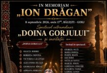 Spectacol de suflet la Bălești, în memoria lui Ion Drăgan