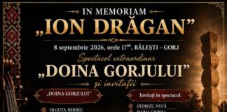 Spectacol de suflet la Bălești, în memoria lui Ion Drăgan