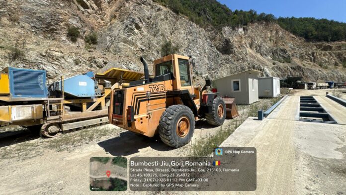 Amendă de 80.000 de lei și sistarea activității pentru o firmă din cariera Pleșa