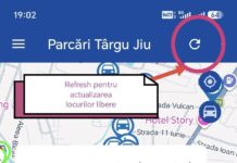 Aplicație gratuită pentru șoferii din Târgu Jiu. Vezi în timp real locurile de parcare libere!
