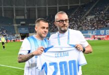 Un fotbalist de la Universitatea Craiova a atins borna de 200 de meciuri jucate în Liga I