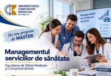 Admitere de toamnă la Universitatea „Constantin Brâncuși” din Târgu Jiu! Un nou master în sănătate și mai multe locuri la Asistență Medicală