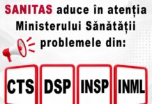 Mai puțini oameni, mai multă muncă. SANITAS: „Sănătatea și Asistența socială nu pot fi puse pe pauză!”