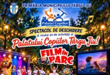 Târgu Jiu: Joi, seară de magie, spectacole și film în parc