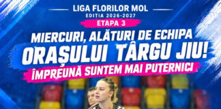 CSM Târgu Jiu primește vizita vicecampioanei României, CSM București, în Sala Sporturilor