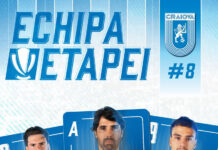 Universitatea Craiova, reprezentată de trei jucători în Echipa Etapei a 8-a
