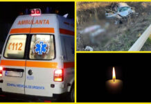 Noapte de coșmar pe un drum din Gorj: un tânăr de 20 de ani a murit după ce s-a izbit cu mașina de un parapet