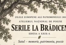 Eveniment: Serile la Brădiceni / XXX / 2026 – I. Satul – memorie, patrimoniu, poezie