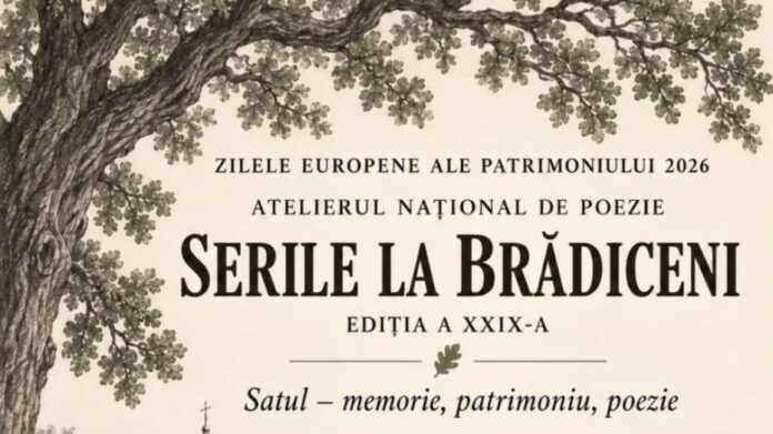 Eveniment: Serile la Brădiceni / XXX / 2026 – I. Satul – memorie, patrimoniu, poezie