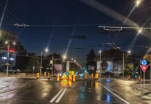 Au început lucrările la pasajul din zona Colegiului „Tudor Vladimirescu”