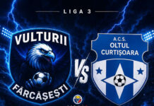 Vulturii Fărcășești joacă sâmbătă pe teren propriu cu ACS Oltul Curtișoara