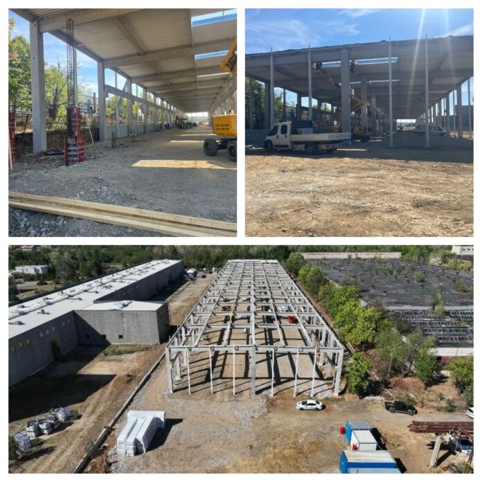 Hală pentru producția de structuri metalice la Bumbești-Jiu. Investiție prin Programul Tranziție Justă