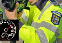 154 km/h pe centura Târgu Jiului, la doar 19 ani! Polițiștii intensifică controalele de noapte