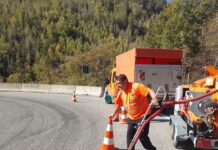 Lucrări de întreținere pe Defileul Jiului