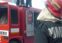 Video: Pompierii din Gorj, chemați să ajute la stingerea unui incendiu la Severin!