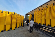 Gorjenii scapă de sacii galbeni. 50.000 de pubele pentru deșeurile reciclabile ajung la gospodării