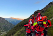 Foc sub Vârful Setea Mare, în Parâng. Salvatorii, în gardă