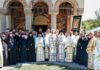 Sfântă Liturghie Arhierească la Hramul Mănăstirii Târgu-Logrești, Gorj – ,,Noi îi cinstim pe Sfinții și Drepții dumnezeiești Părinți Ioachim și Ana, pentru că ei sunt și părinții noștri, în relație cu Maica Domnului care este mama noastră”!