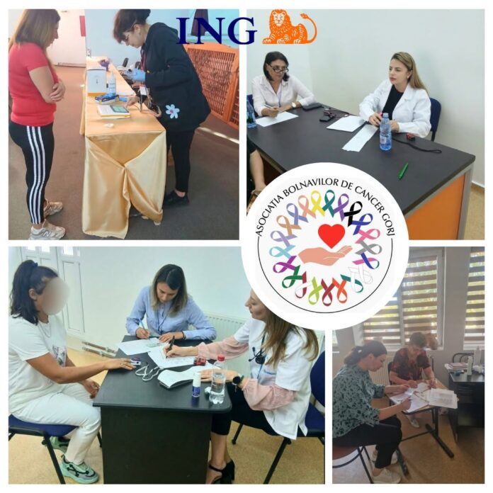 141 de consultații gratuite în două zile, la Țânțăreni. Caravana de prevenție oncologică se apropie de ultima oprire