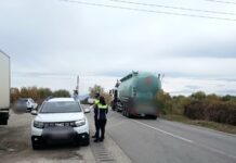 FOTO | Polițiștii din Gorj, acțiuni de prevenire a accidentelor la trecerile la nivel cu calea ferată