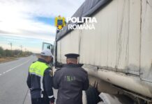 FOTO | Amenzi de peste 21.000 de lei în Gorj, după controale asupra transporturilor de marfă. Au fost depistate încărcături peste limita admisă