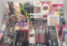 736 de produse cosmetice, ridicate de polițiști la Târgu Jiu. Erau vândute din portbagajul unei mașini