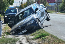 Copil rănit într-un accident produs pe una dintre cele mai periculoase șosele