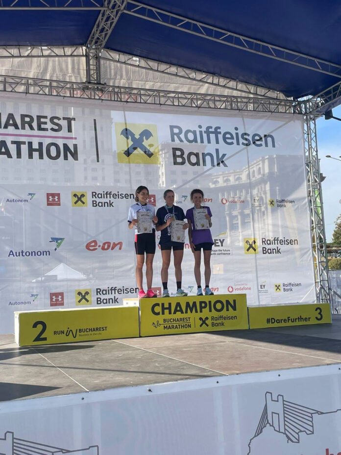 Adela Bălțoi Dumitrescu s-a remarcat și la Maratonul de la București