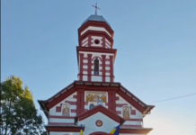 Slujbă de resfințire a bisericii și sfințire a noii capele în cartierul Vărsături din Târgu Jiu, în prezența Mitropolitului Olteniei