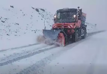 VIDEO Iarna s-a instalat în zona Rânca