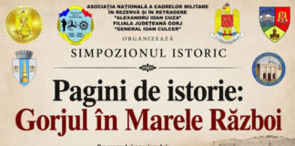 Istoria Gorjului, readusă în prim-plan la Târgu Jiu