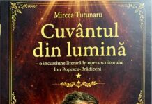 Semnal editorial: Mircea Tutunaru dedică o monografie scriitorului gorjean Ion Popescu-Brădiceni (I)
