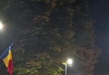 Târgu Jiu: Retragere cu torțe de Ziua Armatei